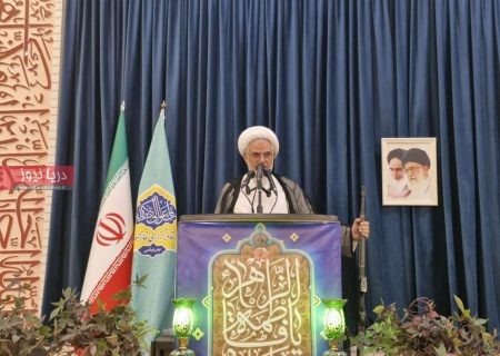 قدردانی امام جمعه بندرعباس از فولاد کاوه در بازسازی مسجد جامع