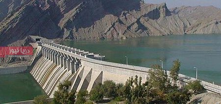 آبگیری ۱۸۲ میلیون مترمکعبی سد استقلال میناب