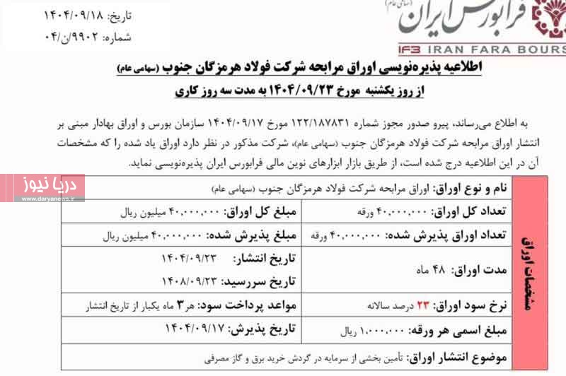 طرح‌های توسعه‌ای فولاد هرمزگان جان تازه می گیرند