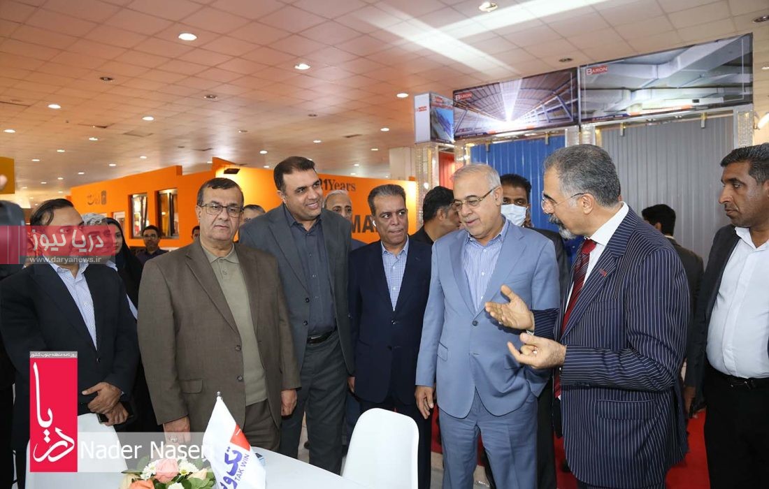مصاحبه استاندار هرمزگان – نمایشگاه صنعت ساختمان در بندرعباس