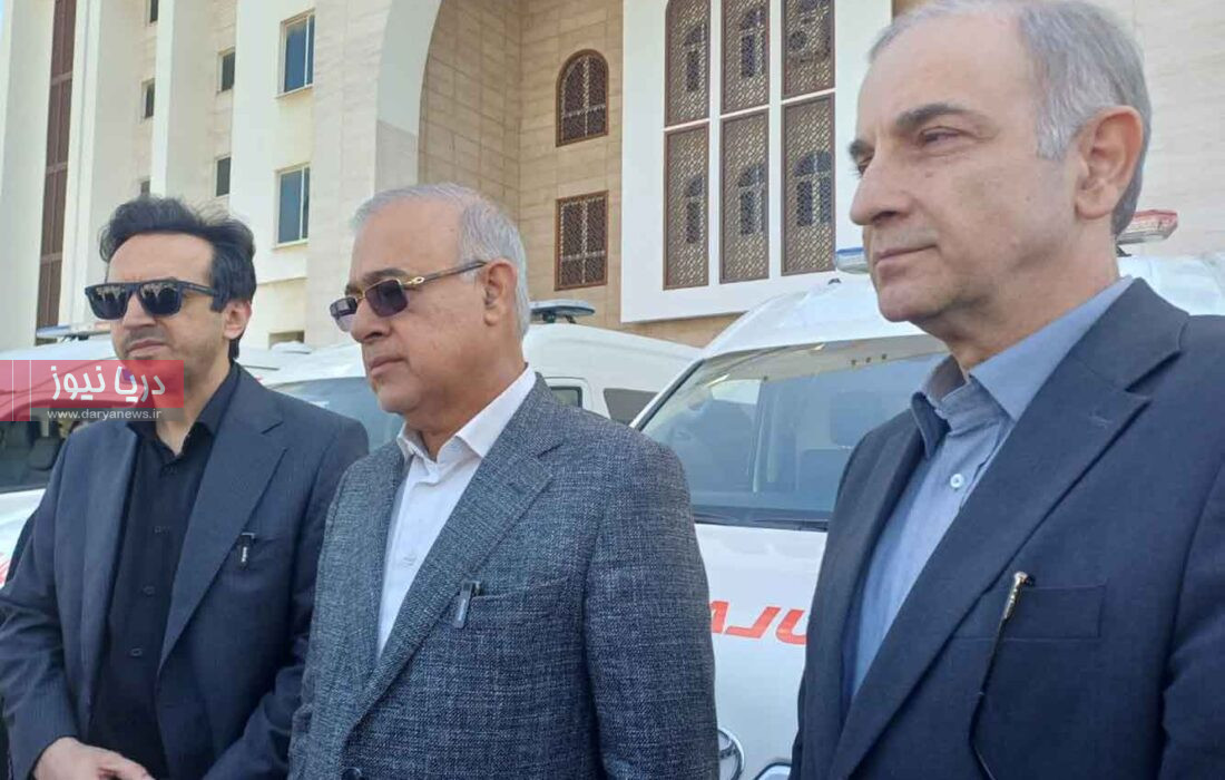 الحاق ۶ دستگاه آمبولانس به ناوگان اورژانس هرمزگان