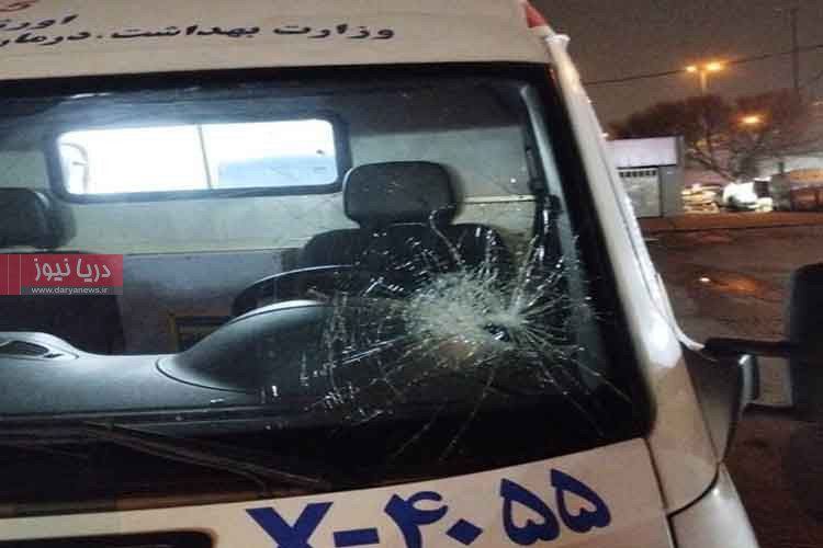 آسیب به ۲۱۹ آمبولانس در اغتشاشات