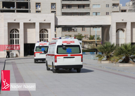 مصاحبه رئیس دانشگاه علوم پزشکی هرمزگان – الحاق ۶ دستگاه آمبولانس به ناوگان اورژانس