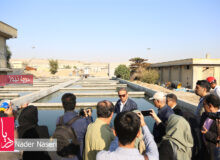 بازدید خبرنگاران از تصفیه خانه فاضلاب بندرعباس