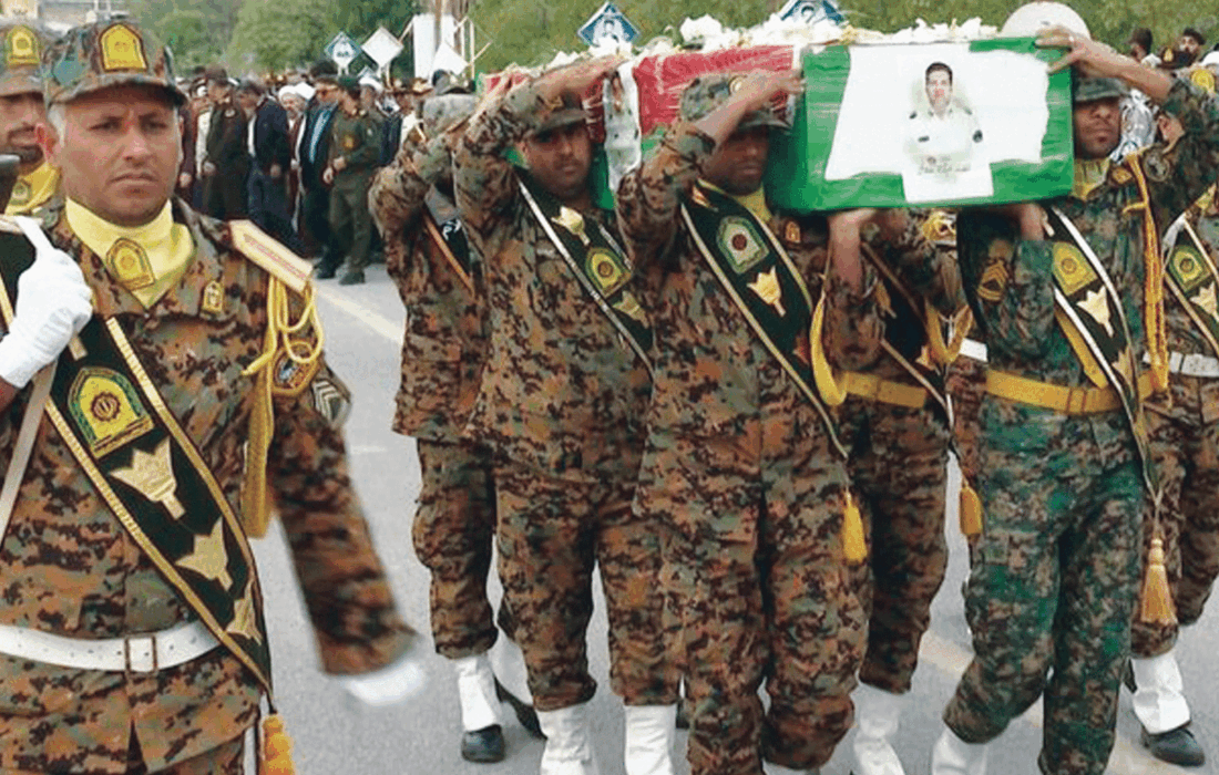 تشییع پیکر شهید امنیت ستوان سوم “میلاد دهقانی” در بندرعباس