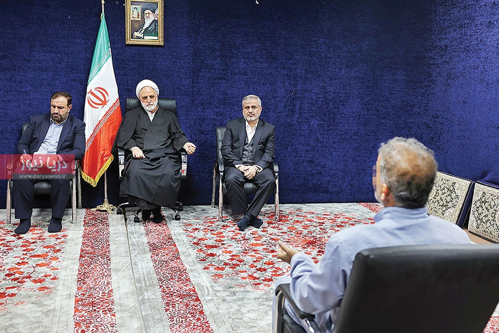 اغتشاشگران به وقت محاکمه