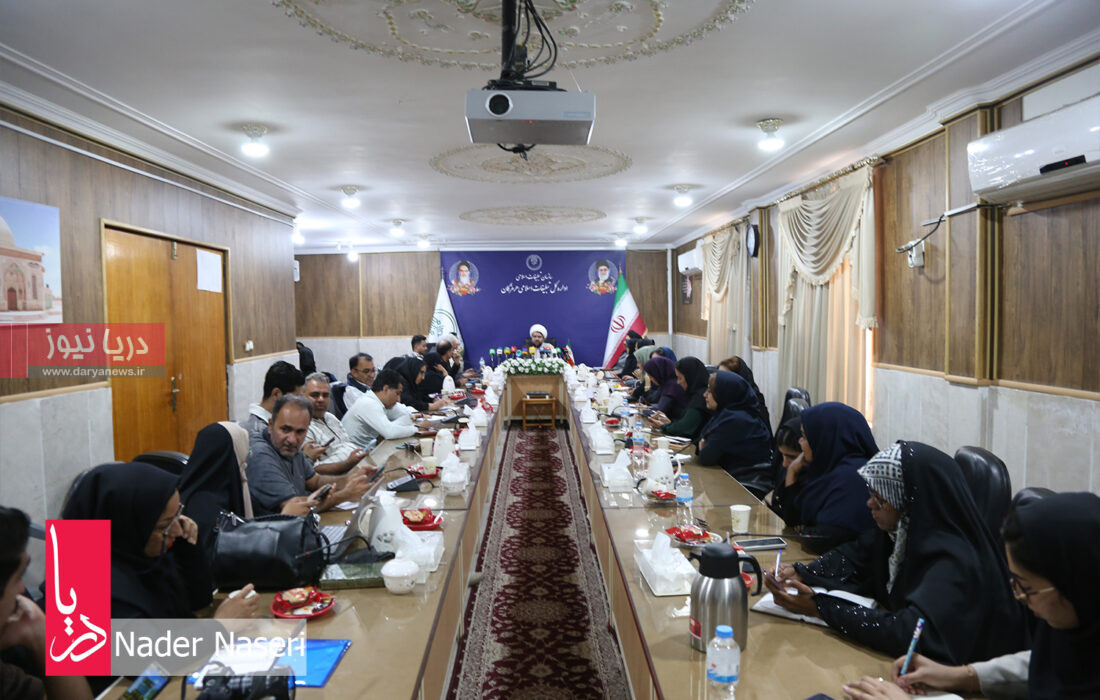 نشست خبری مدیرکل اداره تبلیغات اسلامی هرمزگان