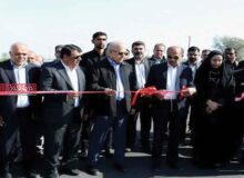 افتتاح پروژه تعریض و بهسازی قطعه سوم محور میناب–حکمی–تیاب