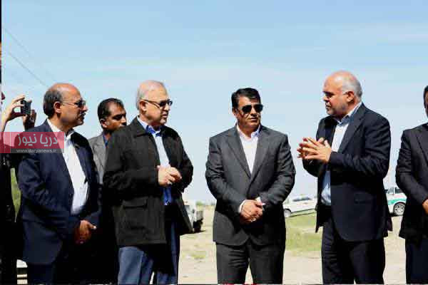 آغاز عملیات اجرایی تکمیل ،تعریض  و بهسازی محور میناب- سندرک- بشاگرد