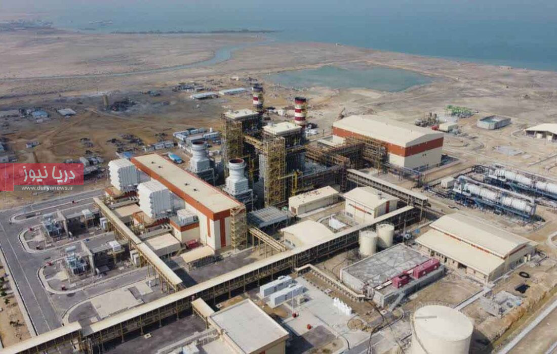 افـتتاح واحـد بخـار نیـروگـاه سیکـل تـرکیبی قشـم
