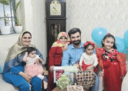 زوج دندانپزشک با چهار فرزند الگویی از ازدواج آسان و فرزندآوری متعهدانه