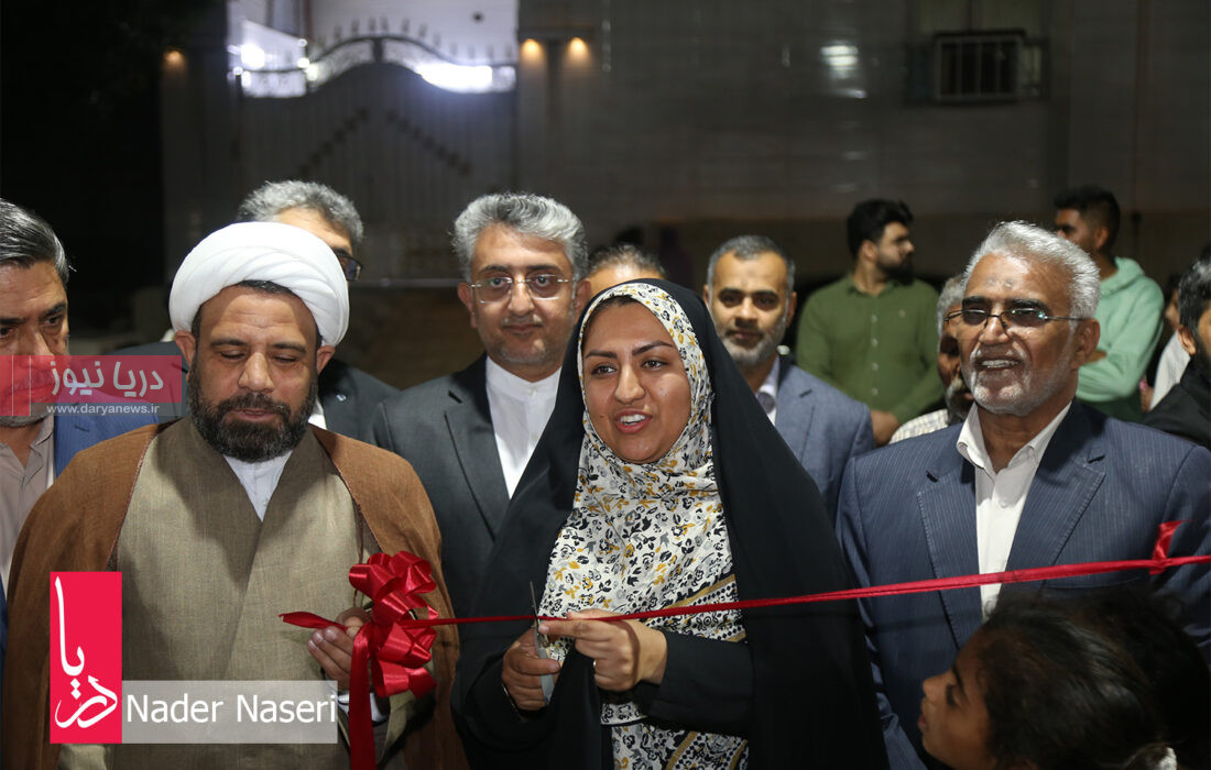 افتتاح زمین ورزشی آیت الله غفاری در بندرعباس