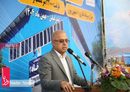 مصاحبه استاندار هرمزگان – افتتاح کمپرسورخانه ۲ المهدی