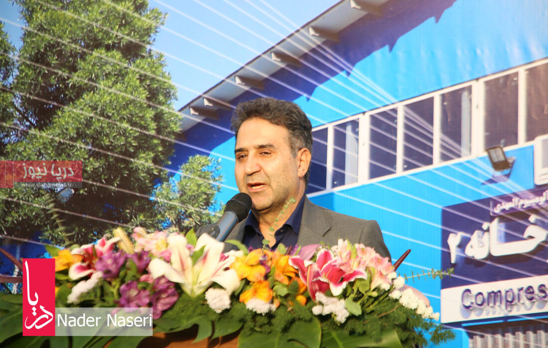 مصاحبه مدیرعامل آلومینیوم المهدی – افتتاح کمپرسورخانه شماره ۲