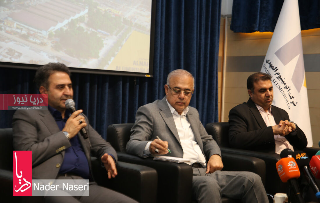 تور خبری اصحاب رسانه/ افتتاح کمپرسورخانه شماره ۲ آلومینیوم المهدی