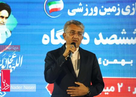 مصاحبه شهردار بندرعباس – زمین ورزشی محله ششصد دستگاه