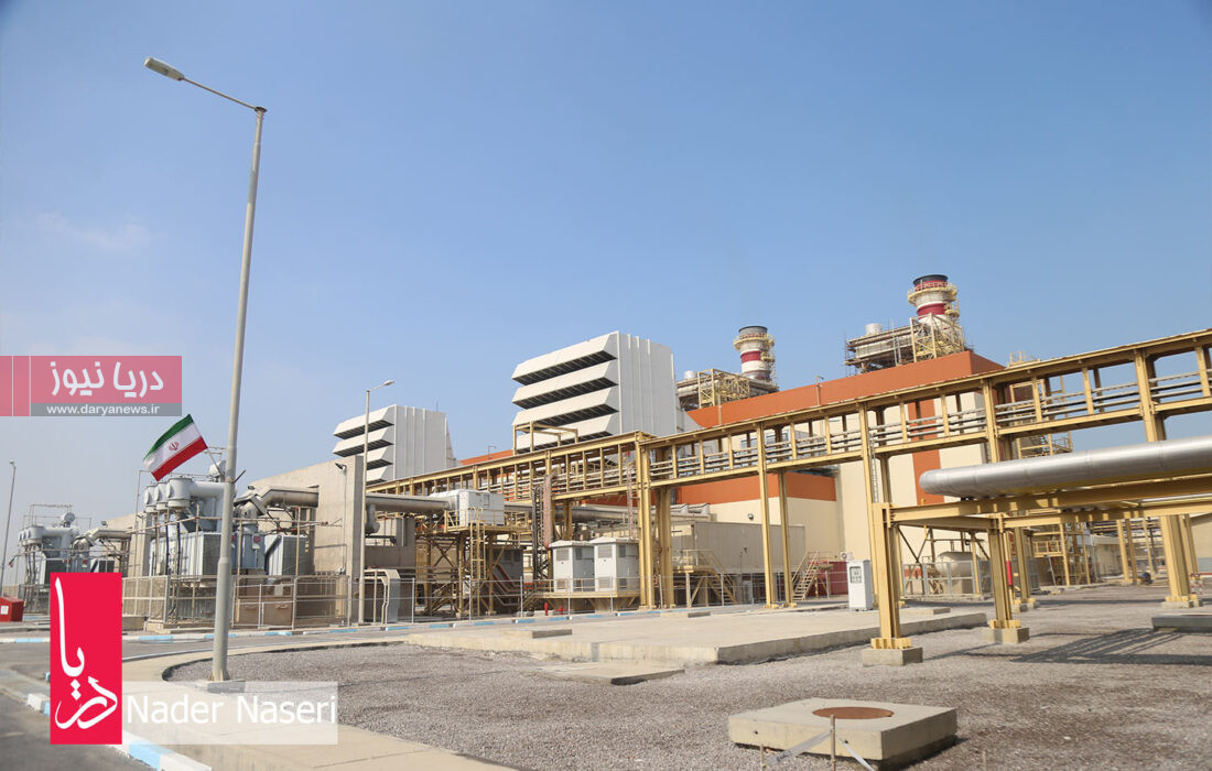 بهره برداری نیروگاه سیکل ترکیبی قشم