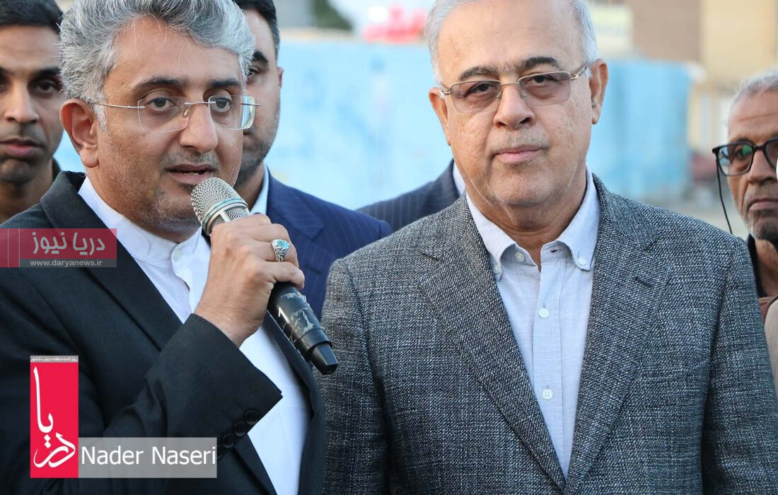 مصاحبه شهردار بندرعباس – آیین کلنگ زنی زمین ورزشی محله شمیلی ها